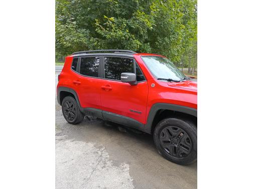 Red 2018 Jeep Renegade Trailhawk