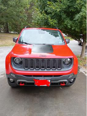 Red 2018 Jeep Renegade Trailhawk