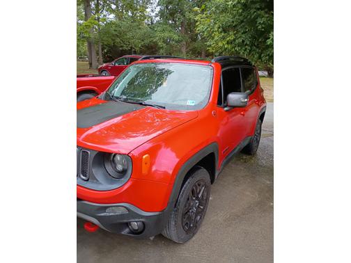 Red 2018 Jeep Renegade Trailhawk