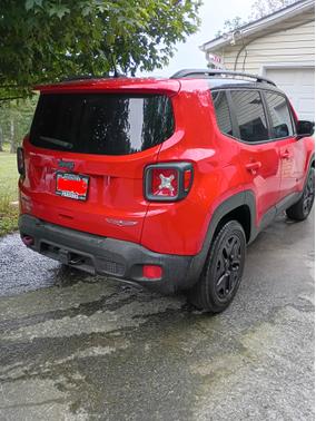 Red 2018 Jeep Renegade Trailhawk