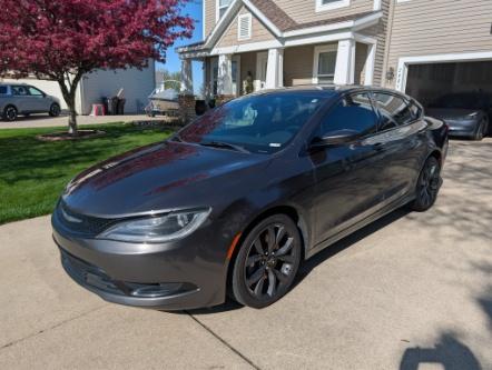 Gray 2016 Chrysler 200 S