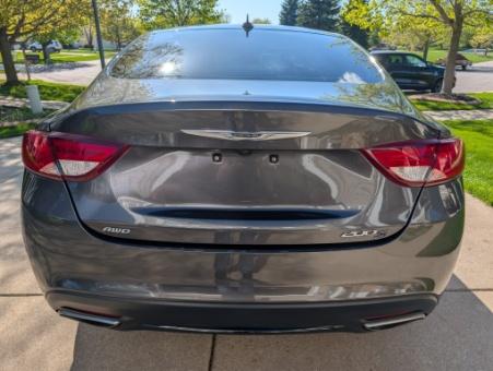 Gray 2016 Chrysler 200 S