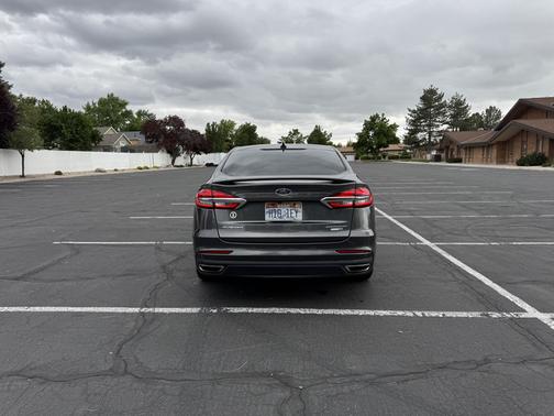 Gray 2020 Ford Fusion Titanium