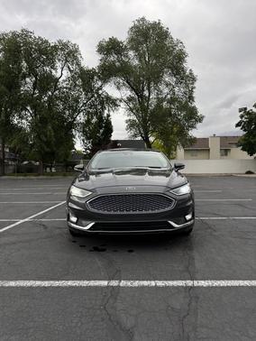 Gray 2020 Ford Fusion Titanium
