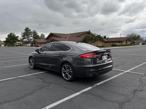 Gray 2020 Ford Fusion Titanium