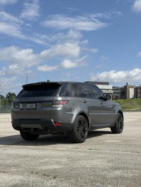 Gray 2016 Land Rover Range Rover Sport 5.0L Supercharged Dynamic
