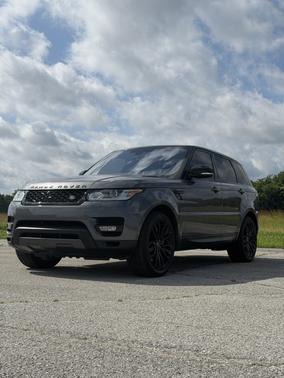 Gray 2016 Land Rover Range Rover Sport 5.0L Supercharged Dynamic