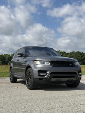 Gray 2016 Land Rover Range Rover Sport 5.0L Supercharged Dynamic