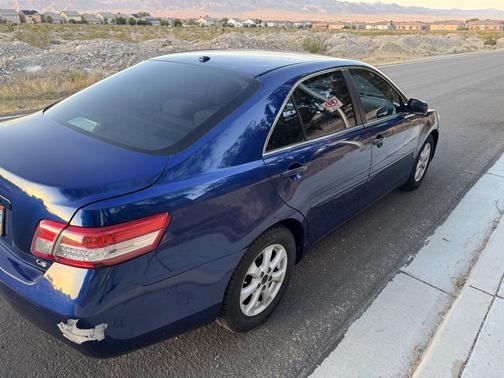 Blue 2010 Toyota Camry LE