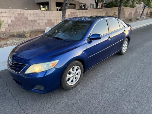 Blue 2010 Toyota Camry LE