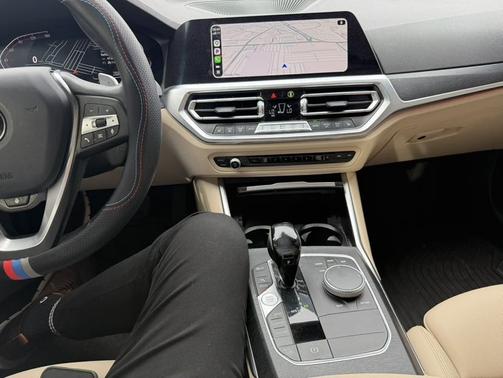 Black 2021 BMW 330 i xDrive