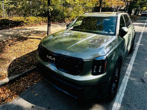 Green 2024 Kia Telluride EX X-Line