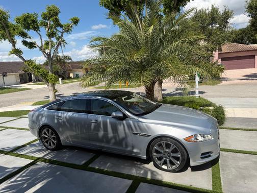 Silver 2011 Jaguar XJ L