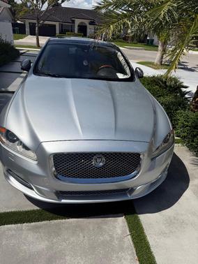 Silver 2011 Jaguar XJ L