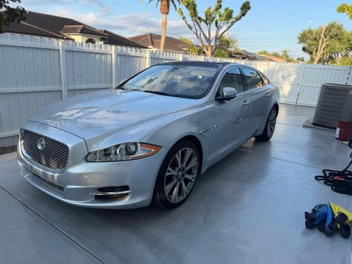 Silver 2011 Jaguar XJ L