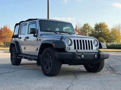 Silver 2015 Jeep Wrangler Unlimited Sport