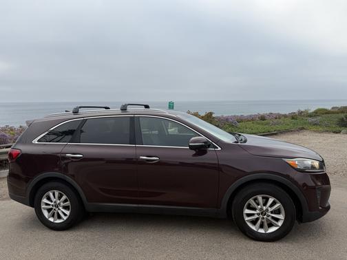 Red 2019 Kia Sorento LX
