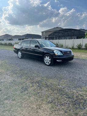 Black 2002 Lexus LS 430 Base