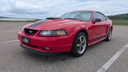Red 2003 Ford Mustang Mach I