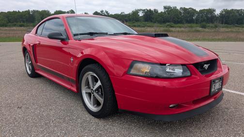 Red 2003 Ford Mustang Mach I