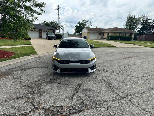 Gray 2025 Kia K5 GT-Line FWD