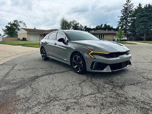 Gray 2025 Kia K5 GT-Line FWD
