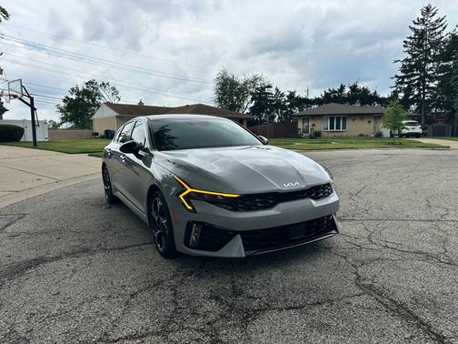 Gray 2025 Kia K5 GT-Line FWD