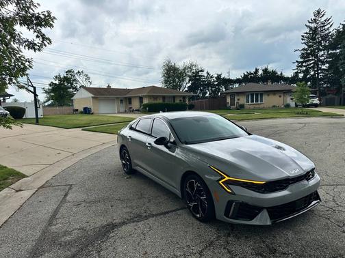Gray 2025 Kia K5 GT-Line FWD