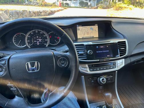 Green 2014 Honda Accord EX-L