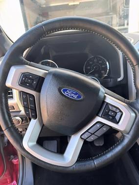 Red 2019 Ford F-150 Lariat