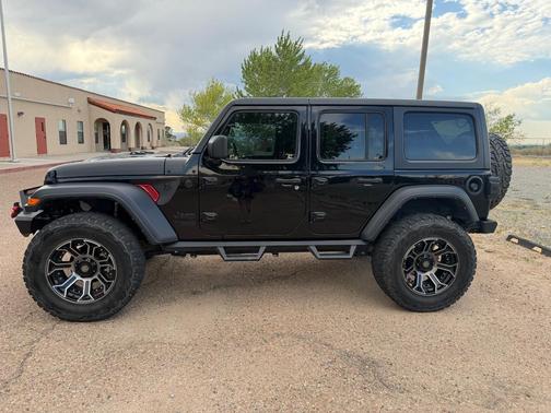 Black 2021 Jeep Wrangler Unlimited Sport S
