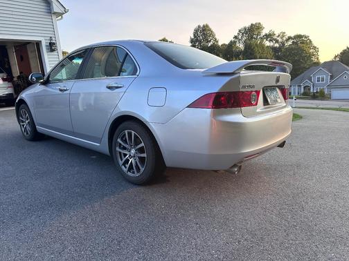 Silver 2004 Acura TSX Base
