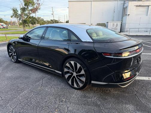 Black 2022 Lucid Air Grand Touring