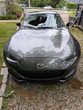 Gray 2023 Mazda MX-5 Miata RF Club