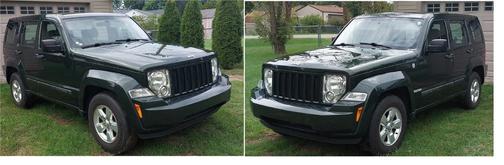 Green 2011 Jeep Liberty Sport