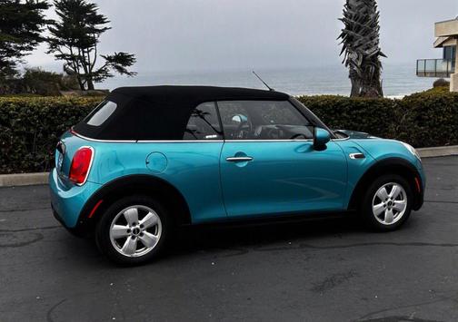 Blue 2017 MINI Convertible Cooper