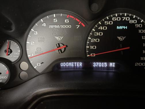 Black 2000 Chevrolet Corvette Base