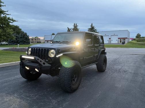 Black 2021 Jeep Wrangler Unlimited 4xe Rubicon