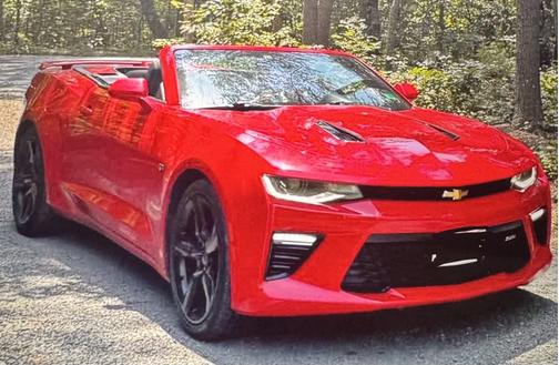Red 2017 Chevrolet Camaro 1SS