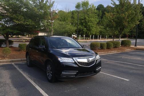 Black 2016 Acura MDX 3.5L w/Technology & Entertainment Pkgs