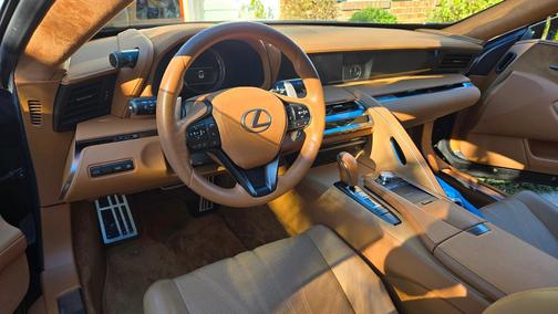 Blue 2018 Lexus LC 500 Base