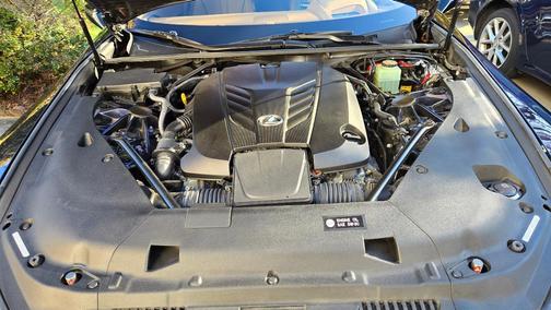 Blue 2018 Lexus LC 500 Base