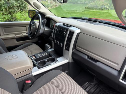 Red 2011 Dodge Ram 1500 SLT