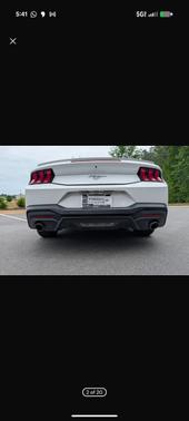 White 2024 Ford Mustang EcoBoost Premium