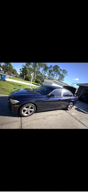 Blue 2014 BMW 320 i