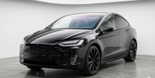 Black 2019 Tesla Model X Long Range