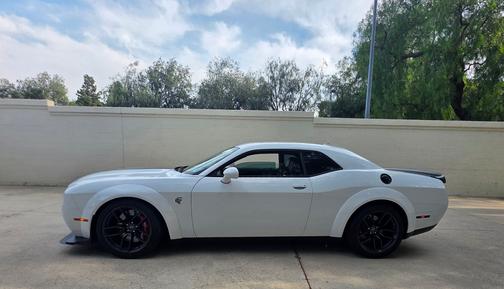 White 2018 Dodge Challenger SRT Hellcat