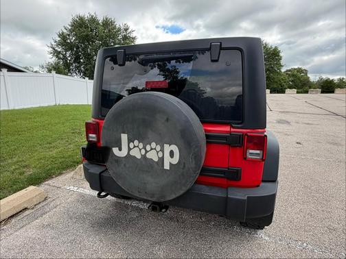 Red 2018 Jeep Wrangler JK Unlimited Sport