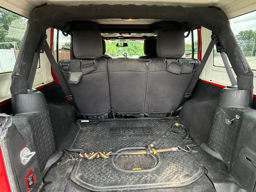 Red 2018 Jeep Wrangler JK Unlimited Sport