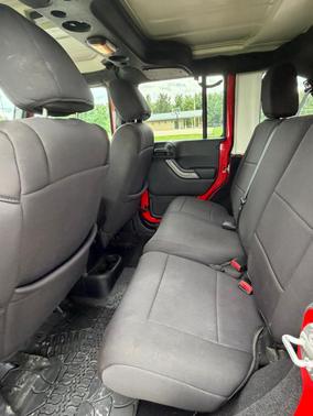 Red 2018 Jeep Wrangler JK Unlimited Sport